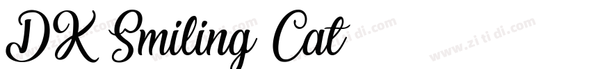 DK Smiling Cat字体转换